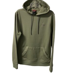 Gerry Men’s Polyester Performance Pullover Hoodie Sweatshirt Olive Green -  Sz M